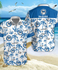 Hawaiihemd Hertha BSC – Herren Sommerhemd Premium