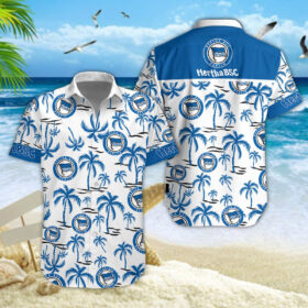 Hawaiihemd Hertha BSC – Herren Sommerhemd Premium