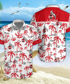 Hawaiihemd 1. FC Köln – Herren Sommerhemd Premium