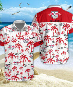 Hawaiihemd RB Leipzig – Herren Sommerhemd Premium