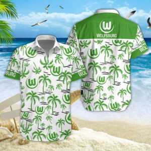 Hawaiihemd VfL Wolfsburg – Herren Sommerhemd Premium