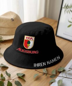 Alternative view of FC Augsburg Bucket Hat | Fischerhut