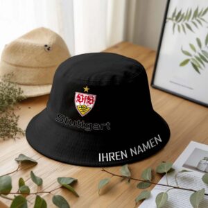 Alternative view of VfB Stuttgart Bucket Hat | Fischerhut