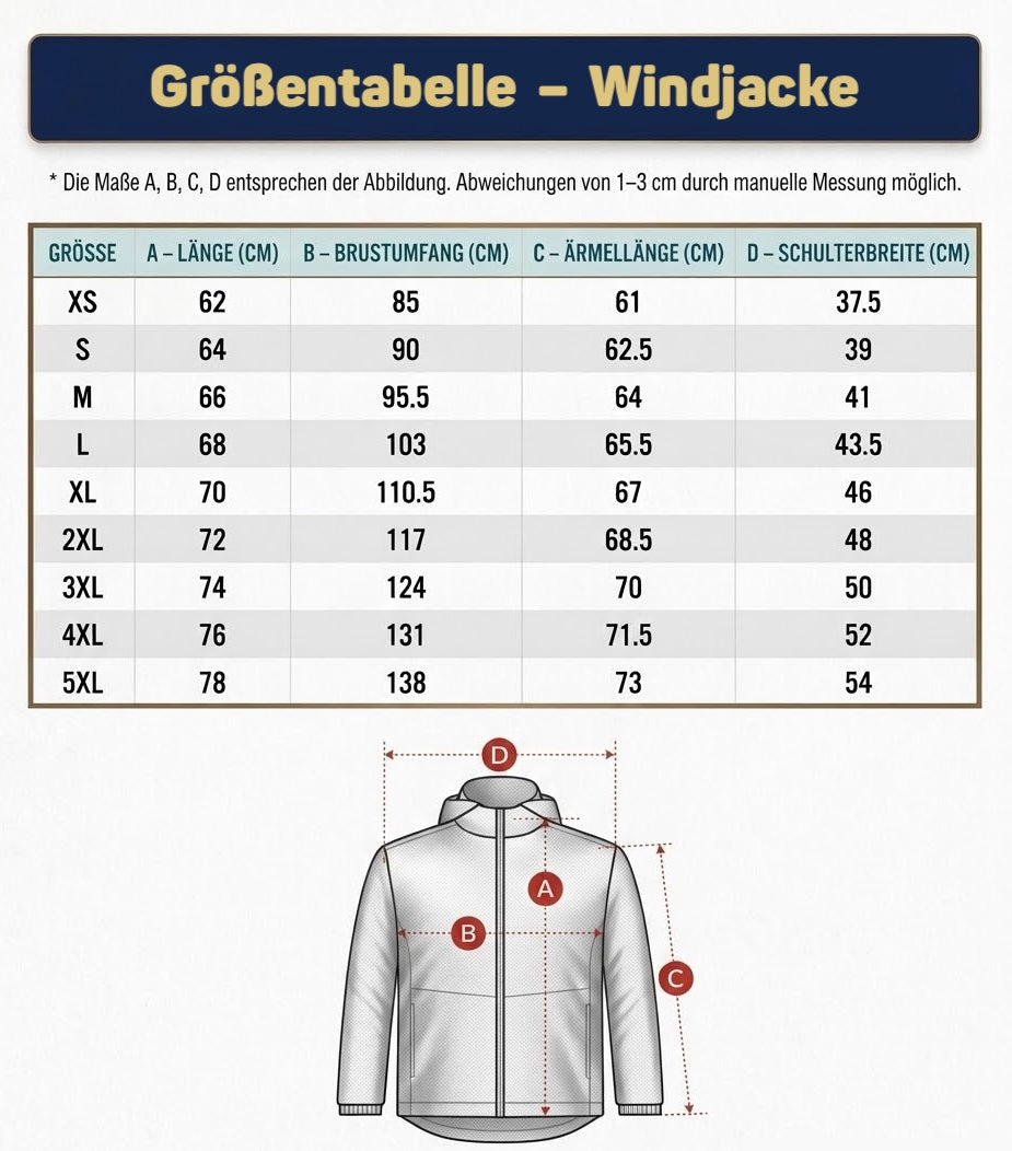 Borussia Mönchengladbach Windbreaker | BMG Windjacke Fohlenelf – Bild 2