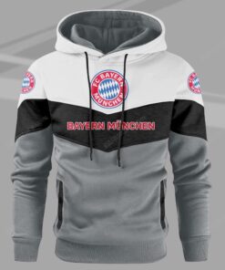 FC Bayern Munchen Hoodie Herren | Kapuzenpullover - 06
