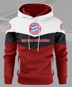 FC Bayern Munchen Hoodie Herren | Kapuzenpullover - 01