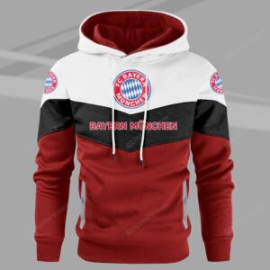 FC Bayern Munchen Hoodie Herren | Kapuzenpullover - 01