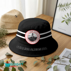 Alternative view of Stirling Albion F.C. Bucket Hat | Fischerhut