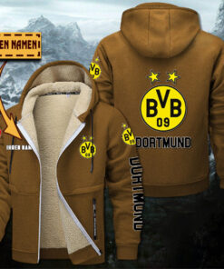 Borussia Dortmund Gefütterte Kapuzenjacke