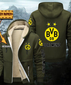 Alternative view of Borussia Dortmund Gefütterte Kapuzenjacke