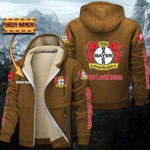 Alternative view of Bayer 04 Leverkusen Gefütterte Kapuzenjacke