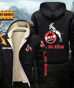 1. FC Köln Gefütterte Kapuzenjacke