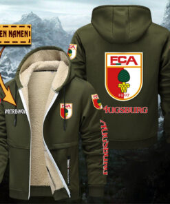 Alternative view of FC Augsburg Gefütterte Kapuzenjacke