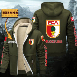 Alternative view of FC Augsburg Gefütterte Kapuzenjacke