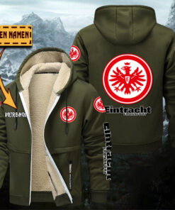 Alternative view of Eintracht Frankfurt Gefütterte Kapuzenjacke