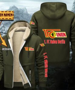 Alternative view of Union Berlin Gefütterte Kapuzenjacke