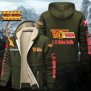 Alternative view of Union Berlin Gefütterte Kapuzenjacke