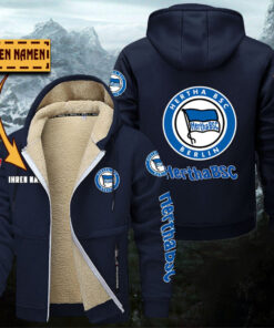Hertha BSC Gefütterte Kapuzenjacke