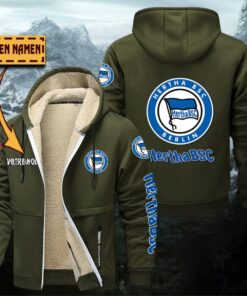 Alternative view of Hertha BSC Gefütterte Kapuzenjacke