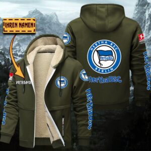 Alternative view of Hertha BSC Gefütterte Kapuzenjacke
