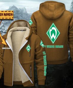Alternative view of Werder Bremen Gefütterte Kapuzenjacke