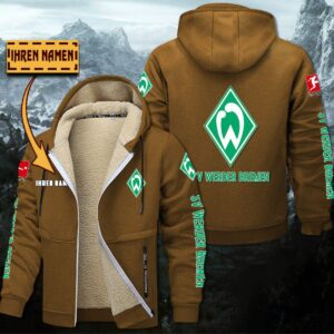 Alternative view of Werder Bremen Gefütterte Kapuzenjacke