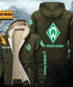 Werder Bremen Gefütterte Kapuzenjacke