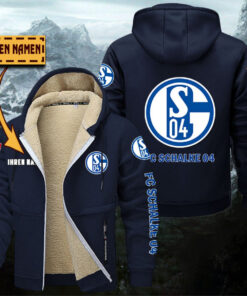 Schalke 04 Gefütterte Kapuzenjacke
