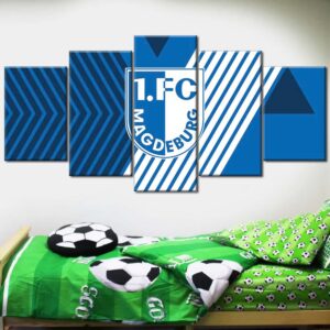 Alternative view of 1. FC Magdeburg Sport 03 FCM Leinwandbilder