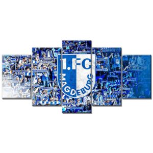 1. FC Magdeburg Sport 04 FCM Leinwandbilder
