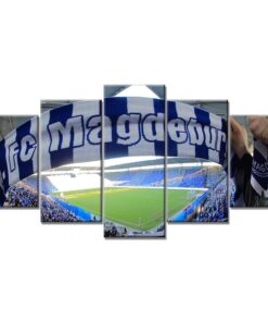 1. FC Magdeburg Sport 05 FCM Leinwandbilder