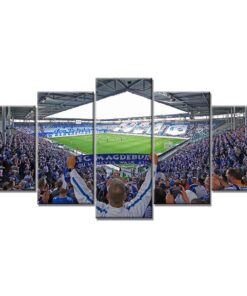 1. FC Magdeburg Sport 06 FCM Leinwandbilder