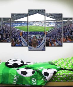 Alternative view of 1. FC Magdeburg Sport 06 FCM Leinwandbilder