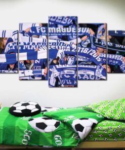 Alternative view of 1. FC Magdeburg Sport 08 FCM Leinwandbilder