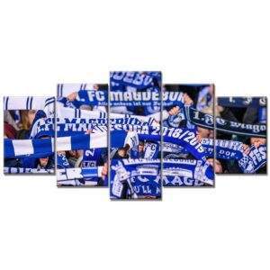 1. FC Magdeburg Sport 08 FCM Leinwandbilder