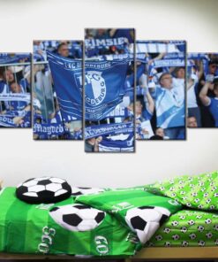 Alternative view of 1. FC Magdeburg Sport 10 FCM Leinwandbilder