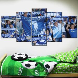 Alternative view of 1. FC Magdeburg Sport 10 FCM Leinwandbilder