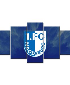 1. FC Magdeburg Blau FCM Leinwandbilder