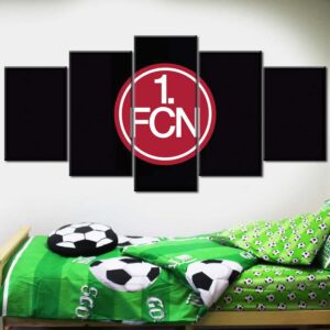 Alternative view of 1. FC Nürnberg Sport 05 FCN Leinwandbilder