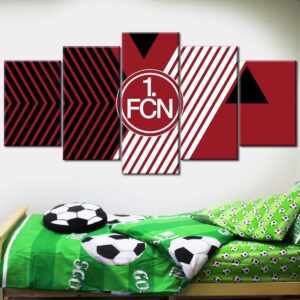 Alternative view of 1. FC Nürnberg Sportplatz 04 FCN Leinwandbilder