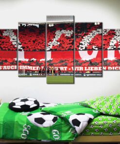 Alternative view of 1. FC Nürnberg Sportplatz 06 FCN Leinwandbilder