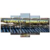 1. FC Saarbrücken Spielfeld Ludwigspark Stadion 6 Leinwandbilder