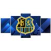 1. FC Saarbrücken Spielfeld Glücklicher Fan Leinwandbilder