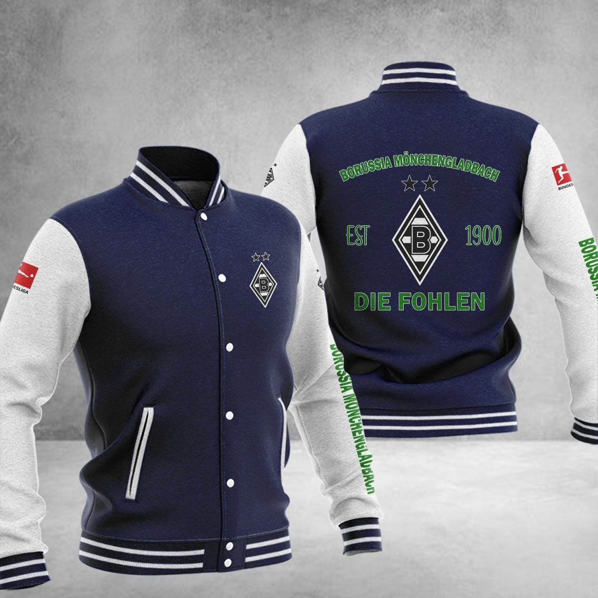 Borussia Mönchengladbach College Jacke 02 – Bild 2