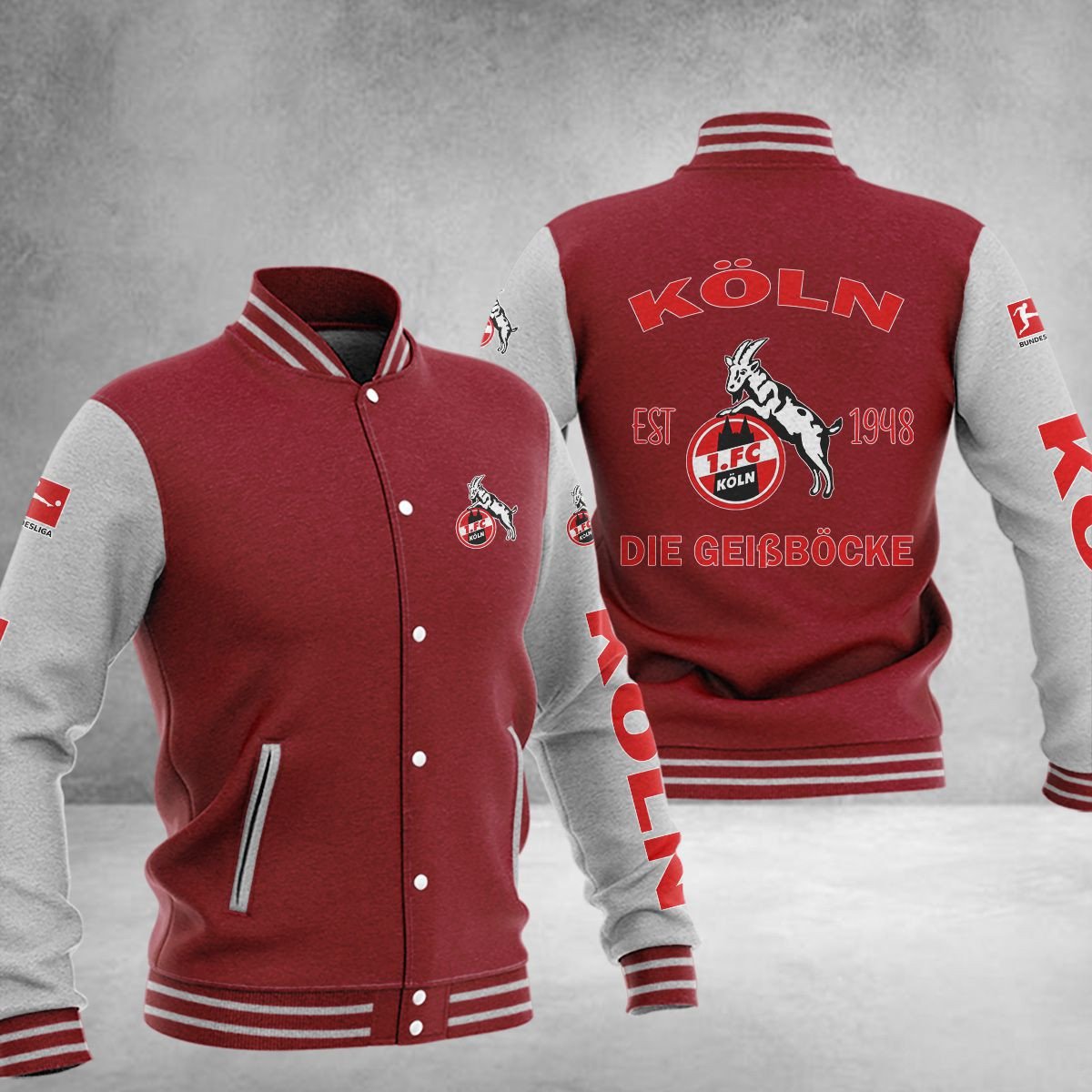 1. FC Köln College Jacke 02 – Bild 4