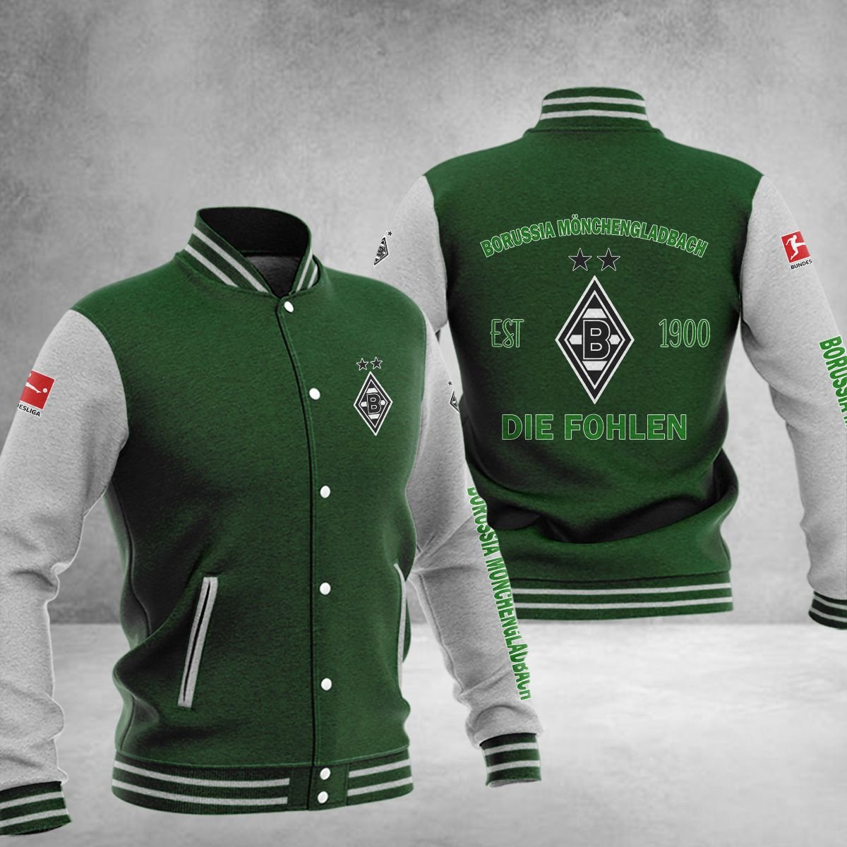 Borussia Mönchengladbach College Jacke 02 – Bild 7