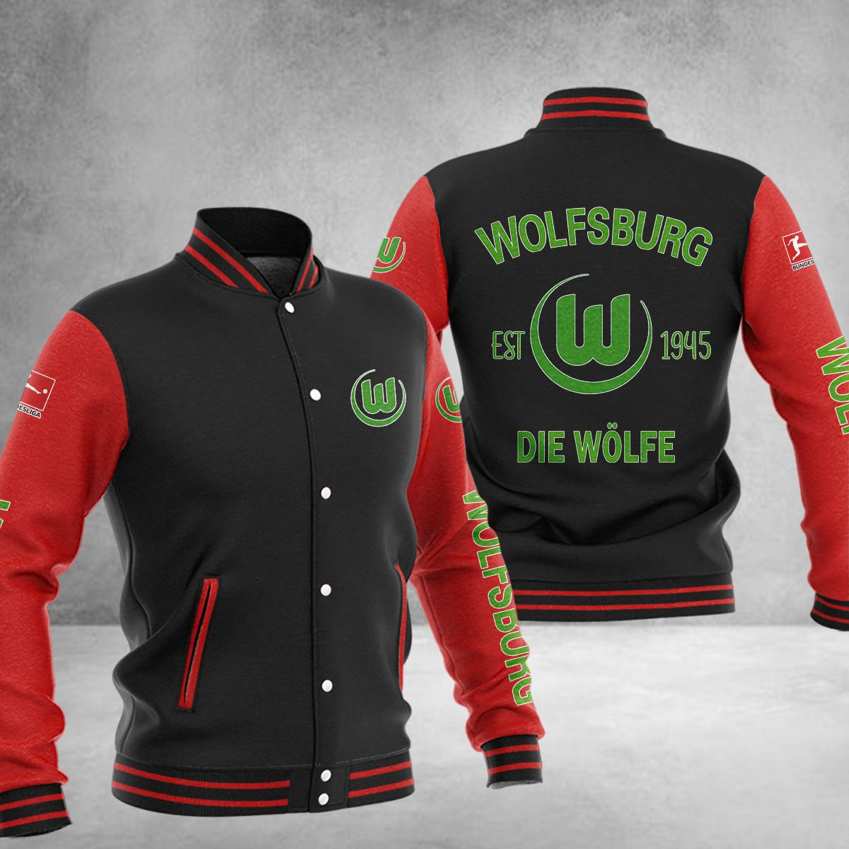 VfL Wolfsburg College Jacke 01 – Bild 3