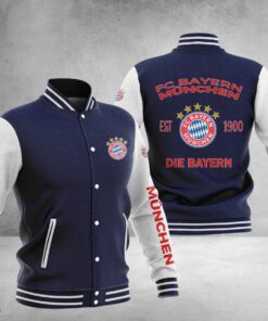 Alternative view of FC Bayern München College Jacke 02