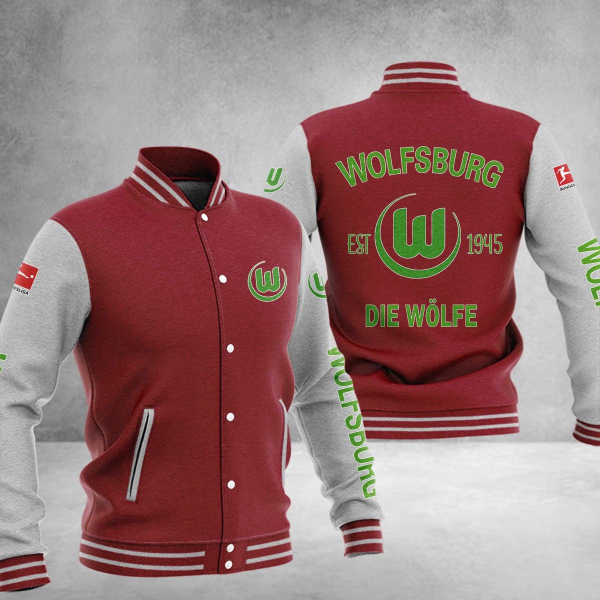 VfL Wolfsburg College Jacke 01 – Bild 4