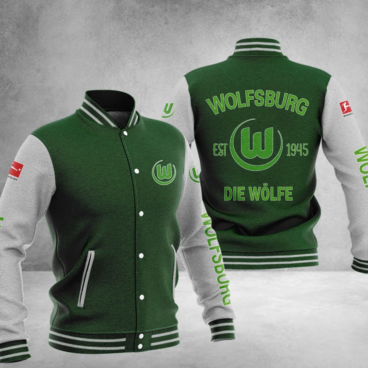 VfL Wolfsburg College Jacke 01 – Bild 7